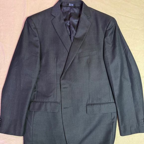 Marc Anthony Men’s Blazer 46R • Charcoal Gray • Modern Fit • Lightweight - Picture 1 of 6
